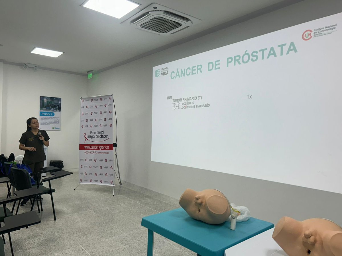 El INC hace presencia en la ciudad de Montería con el curso a profesionales de la salud en detección temprana del cáncer de próstata, para fortalecer las capacidades de los médicos de la región.#porelcontroldelcáncer🏥🫂