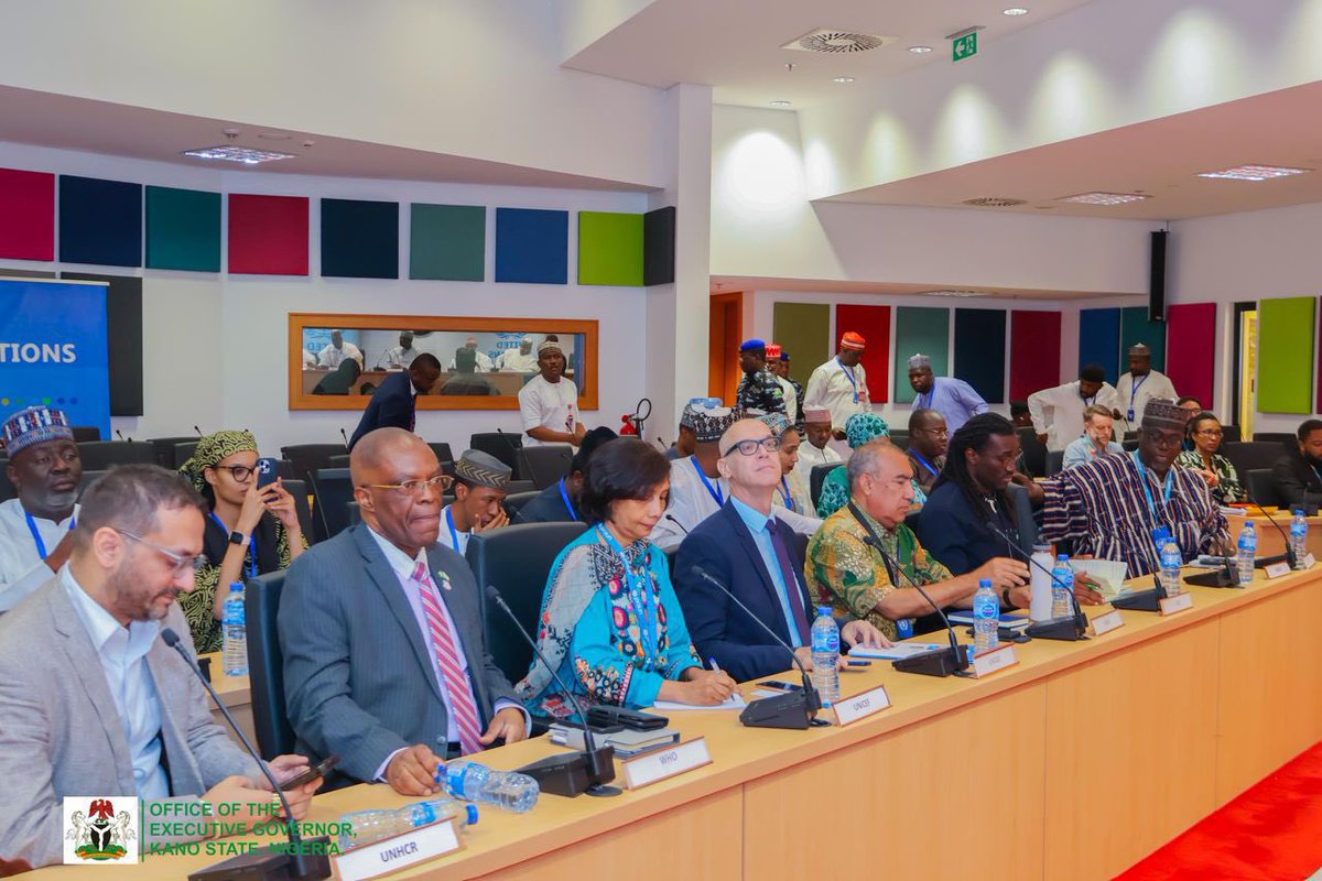 In Abuja today, I joined my counterparts from the Northwest region to hold strategic sessions with the United Nations Agencies in Nigeria, led by the Country Resident Coordinator. The engagement was aimed at establishing a working relationship on the regional approach, and to