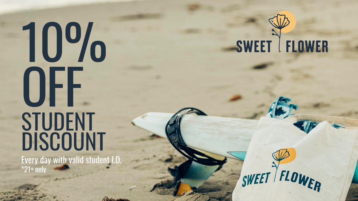Sponsored: Stop by @sweetflowershops in Westwood for some great discounts for students! 💨 Content intended for 21+. Must be 21+ to interact. Nothing for sale.