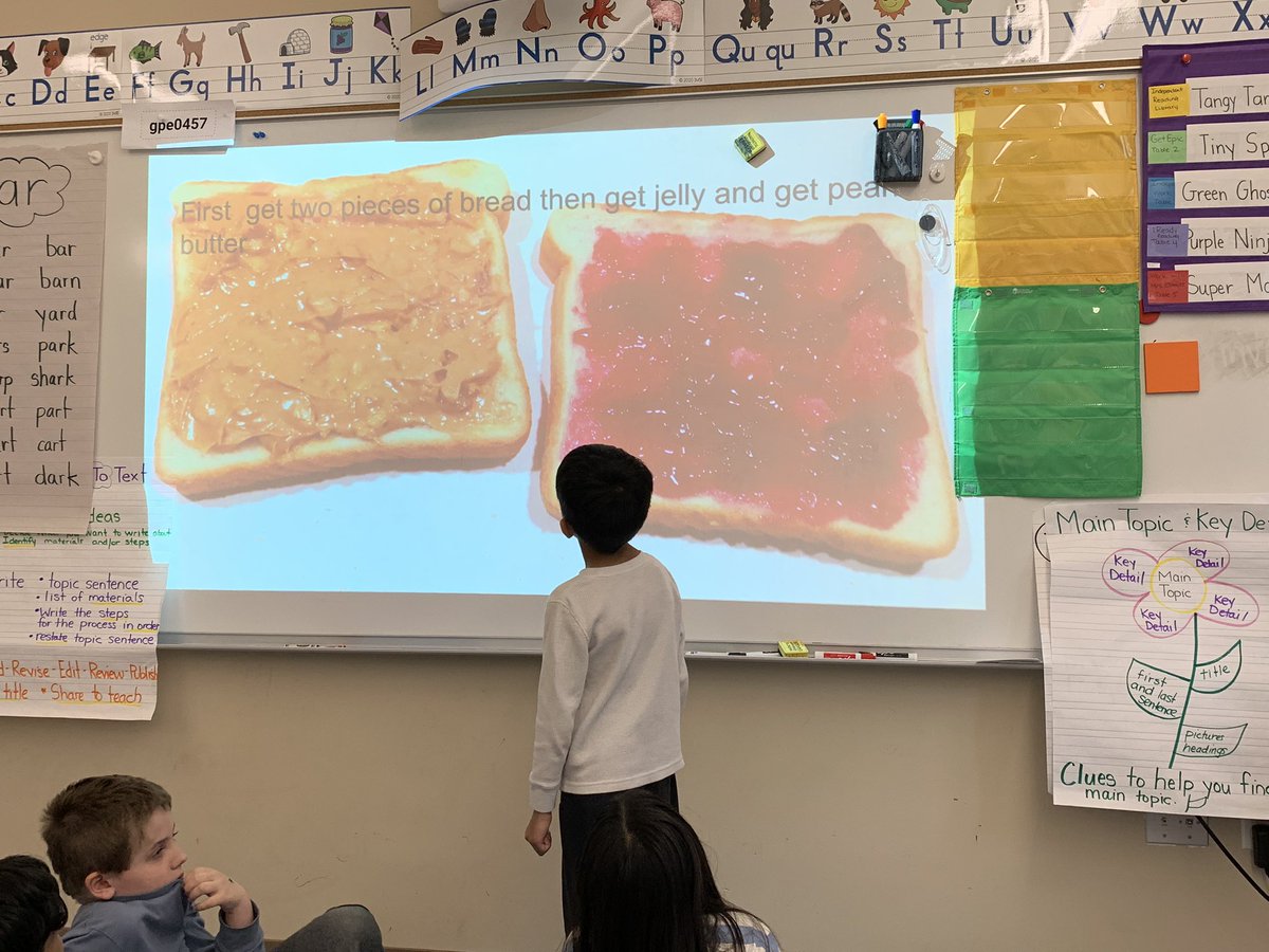 I love when I'm invited into our CES classrooms. Thank you Mrs. Ellmyer for having me join your students as they shared their  How To Google Slides. They were all awesome and everyone was so excited to share! I am now an expert on how to make lemonade, PBJ sandwiches, &amp; s'mores!