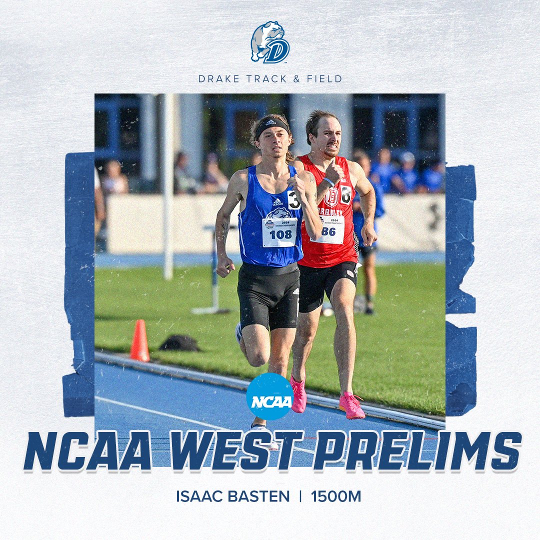 Drake_TFXC's tweet image. 𝐅𝐚𝐧𝐭𝐚𝐬𝐭𝐢𝐜 4⃣

Anthony Barmes, Isaac Basten, Brogan Giffin, and Aziz Jdai will don the 🔵 and ⚪️ on the men's side at next week's 𝘕𝘊𝘈𝘈 𝘞𝘦𝘴𝘵 𝘗𝘳𝘦𝘭𝘪𝘮𝘴 ‼️

#DSMHometownTeam