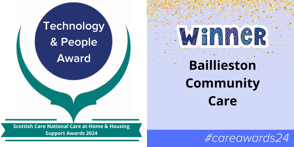 And the winner of the Technology & People Award is... @BalliestonCare !

Huge congratulations to the team! 🍾🎉🎊
 
#CareAwards24 #CelebrateCare