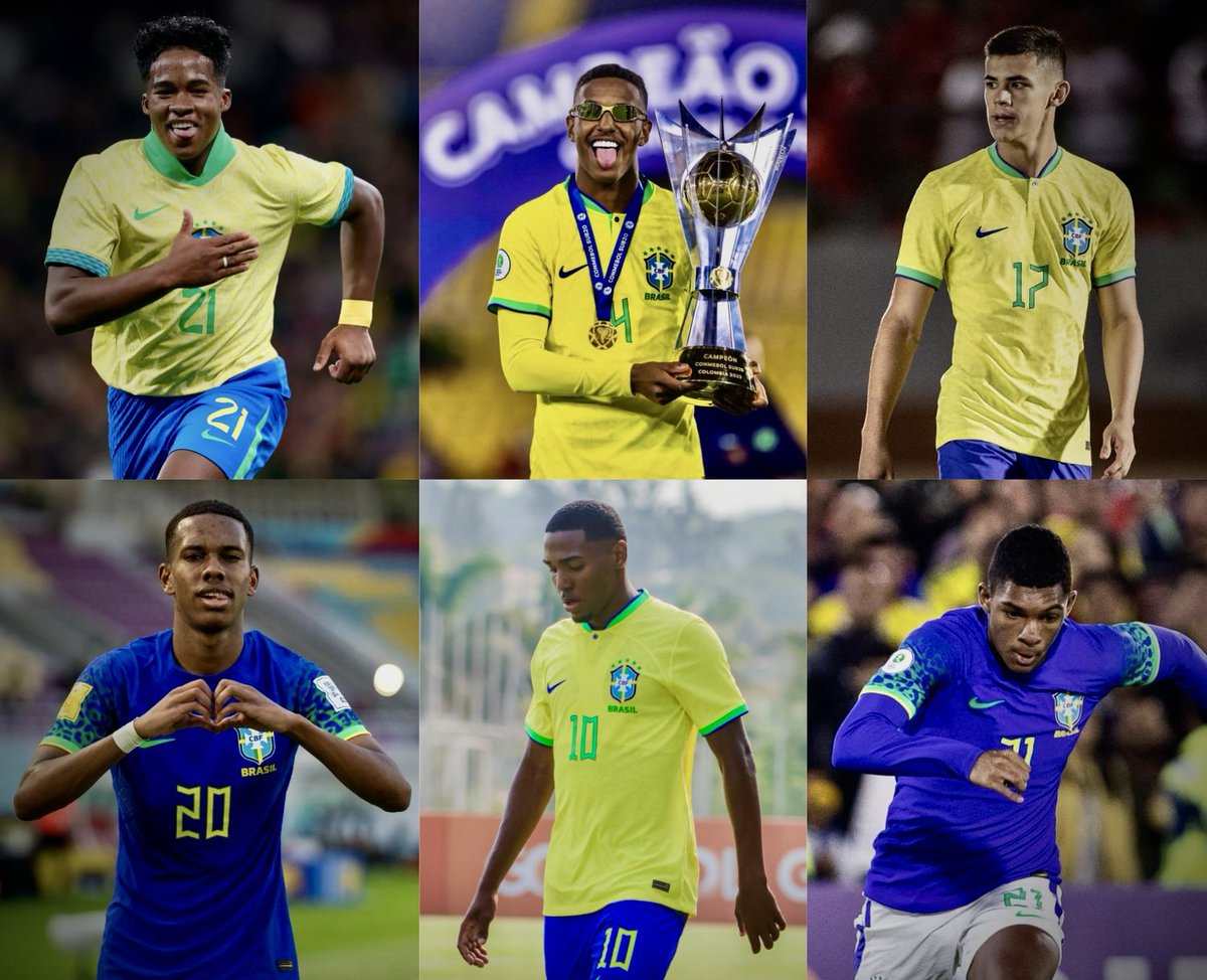 brazil is brewing a scary class of youngsters for the upcoming generation. in the past months, i've closely monitored many of the top names circling around. below, i’ll share with you my list of the best-of-the-best, grade A talents currently in brazil.

🧶🇧🇷 (THREAD)
