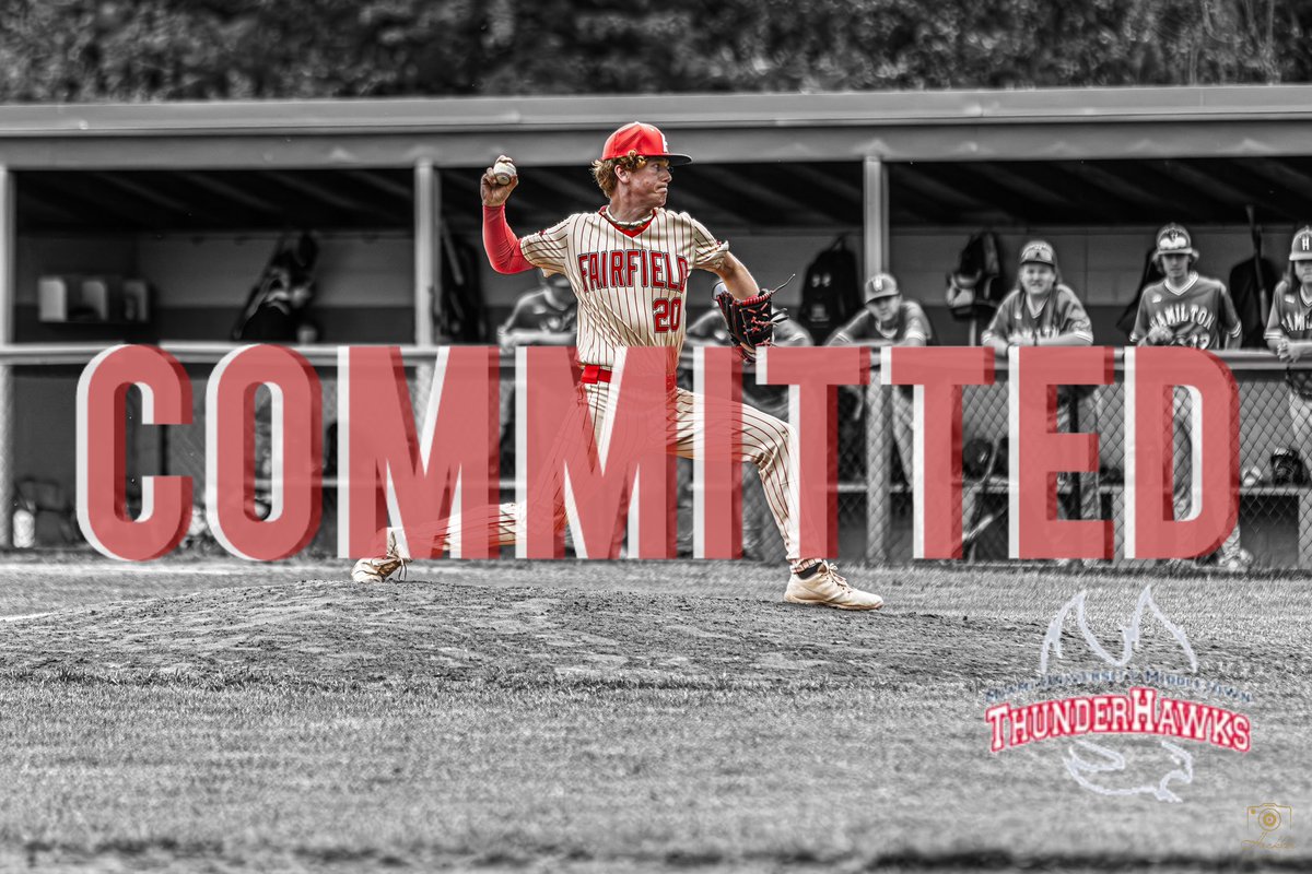 Blessed to announce that I will be furthering my athletic and academic career at Miami University, Middletown! Thank you to all of my coaches, parents and teammates who have pushed me to be at my best every day! #AGTG @Sox_Cincy @fairfield_tribe @thunderhawksbb @EnthusiAdams