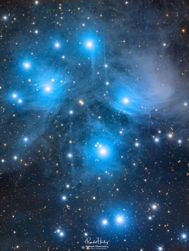 M45 The Pléyades star cluster by Randal Healey _astroBin  astrobin.com/k4ko0m/