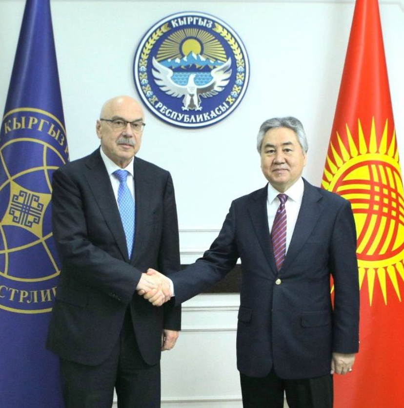 USG Voronkov and 🇰🇬@MFA_Kyrgyzstan Kulubaev discussed the evolving security landscape and excellent collaboration with @UN_OCT on #CounterTerrorism & #PCVE at the national & regional levels including through the #CentralAsia #JPOA #UNiteToCounterTerrorism