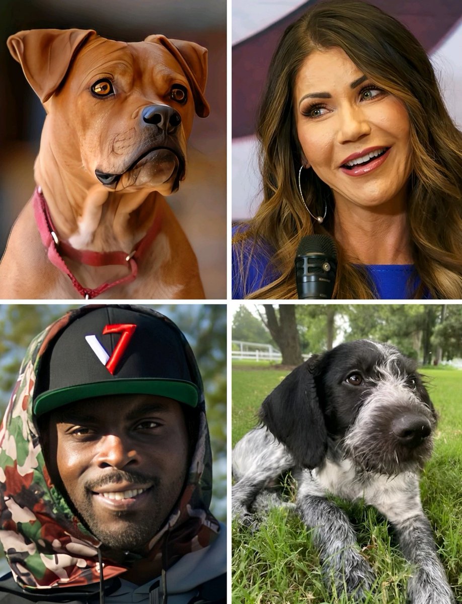 Match the dog with the owner: Little Red, Kristi, Michael, Cricket.