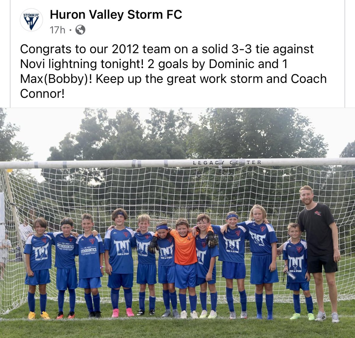 ⚽️@ConnorRutz #hvstormfc #soccer #hvacsports