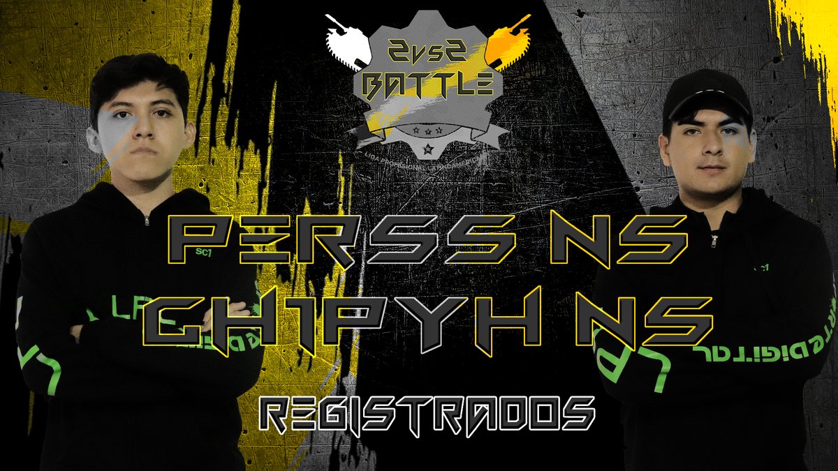 DeporteDigitalH's tweet image. REGISTRO ABIERTO BATTLE 2vs2 LPL  

☢️DUOS REGISTRADOS

@GearsLATAM
@GearsEsports
@sc1mx