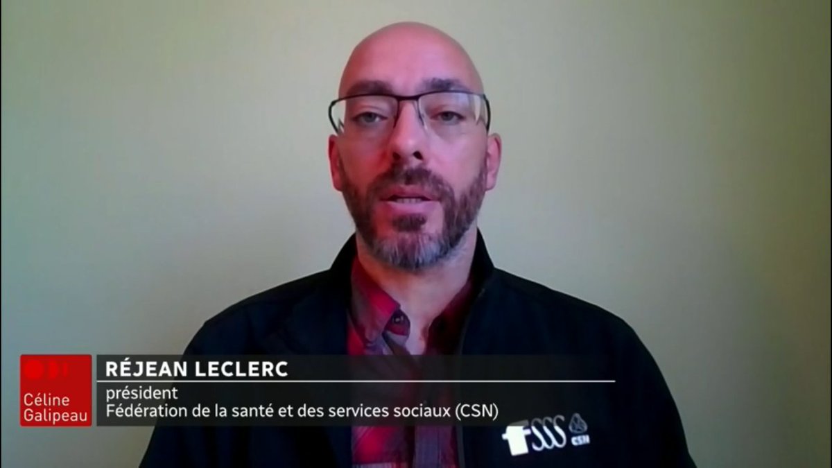LA FSSS-CSN DANS LES MÉDIAS Au Téléjournal de Radio-Canada: «Ce qui est visé par le gouvernement, et nous sommes d’accord avec cette décision, c’est de se sevrer des agences privées.» - Réjean Leclerc, président ici.radio-canada.ca/tele/le-telejo… @CSN #mouvementCSN #FSSS #vraimentpublic