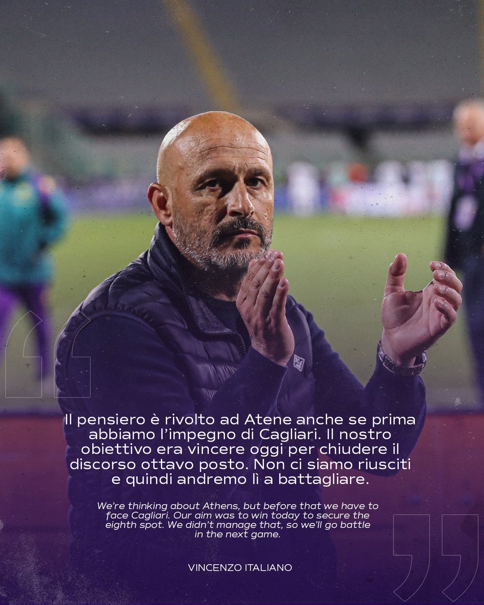 Vincenzo Italiano 🎙️ #ForzaViola #FiorentinaNapoli #ACFFiorentina