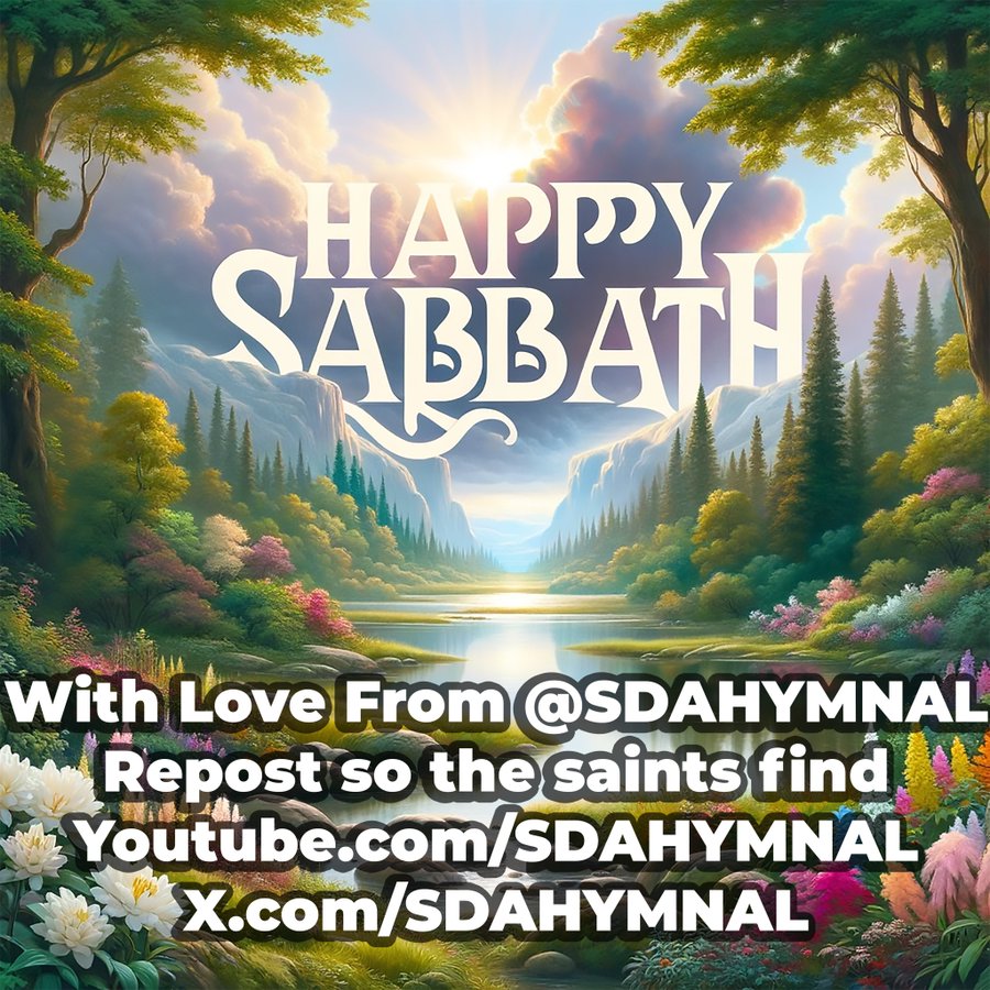 #HappySabbath #adventist #adventistchurch #FelizSabado #adventista #sdahymnal #adventisthymnal saints! Lets enjoy this beautiful playlist & SHARE it! Please don't keep it to yourself. Share as quick as you share hot topics What is your favourite hymn. >>>> youtube.com/watch?v=mG594B…