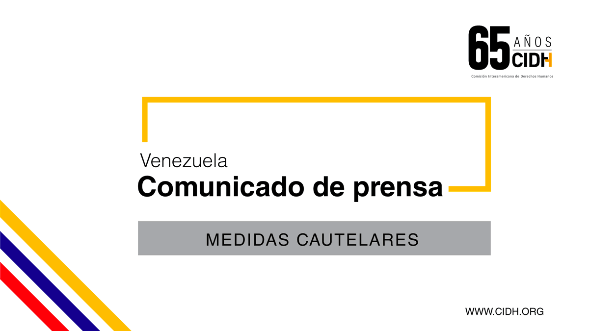 #CIDH otorga #MedidasCautelares a Joel Antonio García Hernández, defensor de #DerechosHumanos en #Venezuela. 👉🏾bit.ly/3UJJ8yR