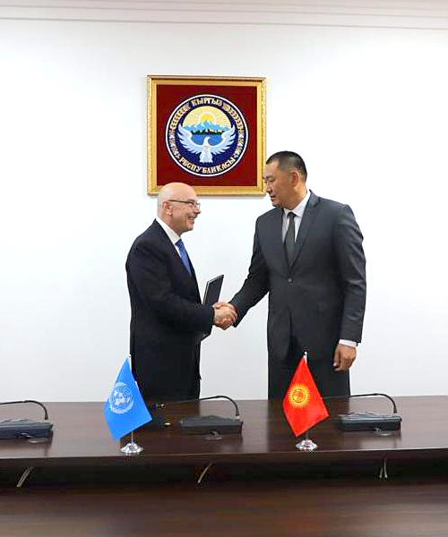 ✍️USG Voronkov and #Kyrgystan State Committee for National Security signed a Strategic Roadmap for 2024-27, with clear and actionable steps to align 🇰🇬 efforts with the Global #CounterTerrrorism Strategy & #CentralAsia #JPOA