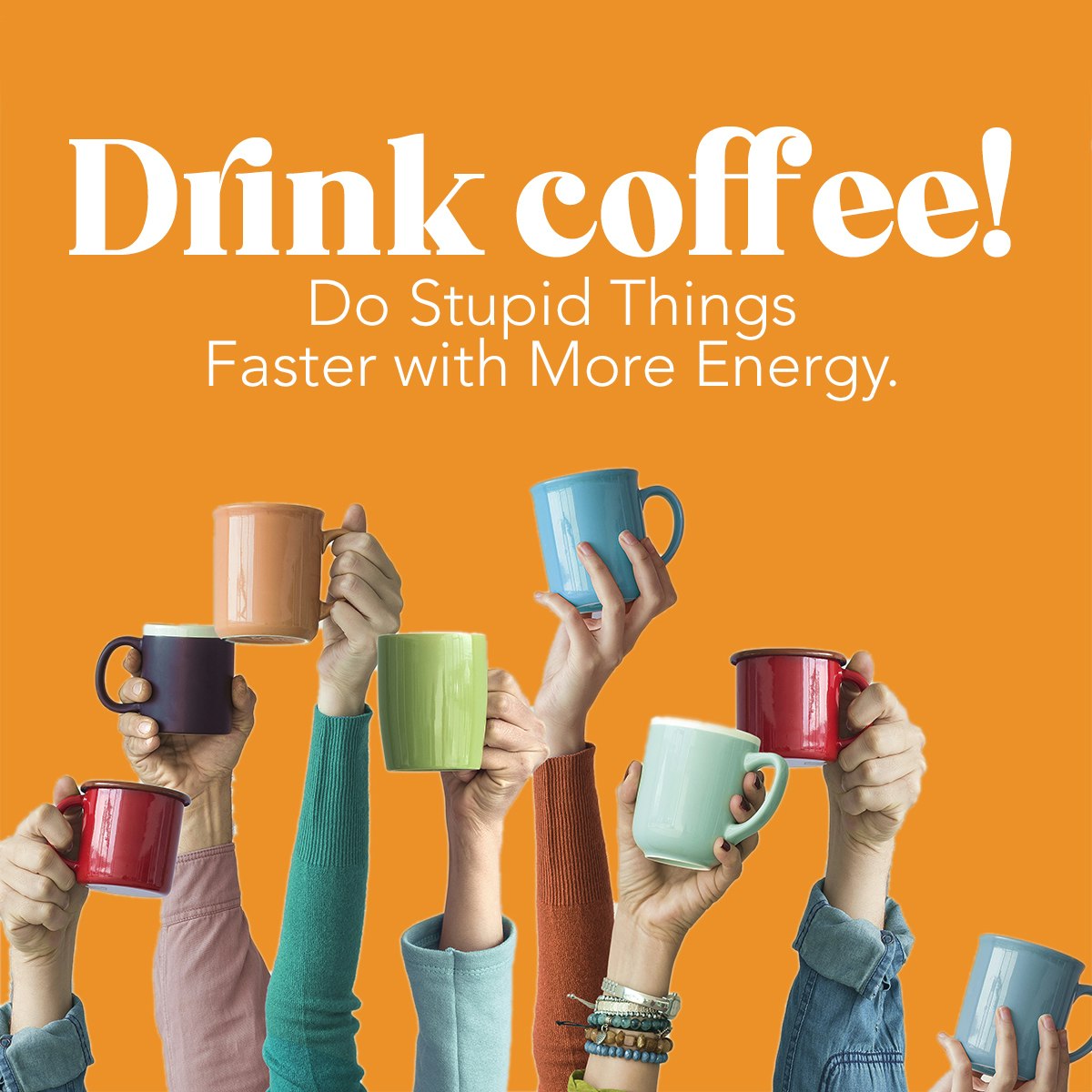 Happy Saturday! Now you'll have more energy to get things done! #DrinkCoffee #EnergyForTheDay #FasterFaster #AvonRep #pamsavonshop avon.com/repstore/pamwa…