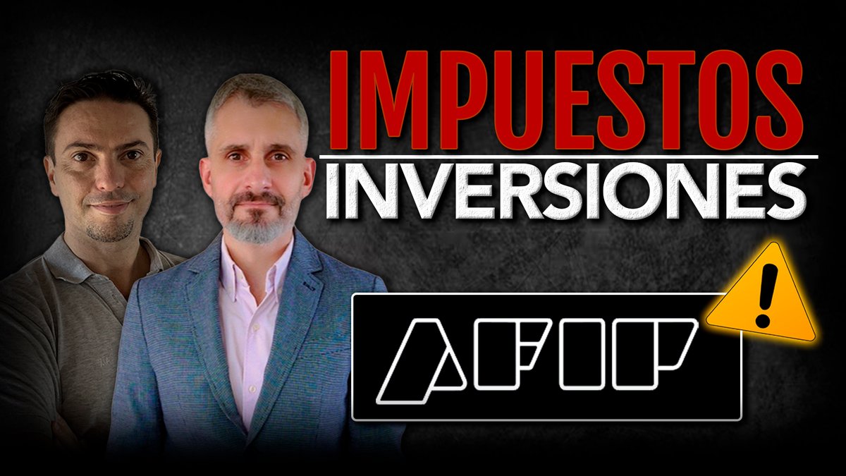 🔥SALIOOOO! “NO TEMAIS”

🔸AFIP: IMPUESTOS al Invertir ¿Qué debo PAGAR?
🔸Inversiones están exentas de ganancias
🔸Análisis fundamental 

▶️ #Youtube 
🔗 youtu.be/tSY2JdICe64?si…

@matiasbattista @ClaveBursatil
 
#ValueInvesting #Invertir