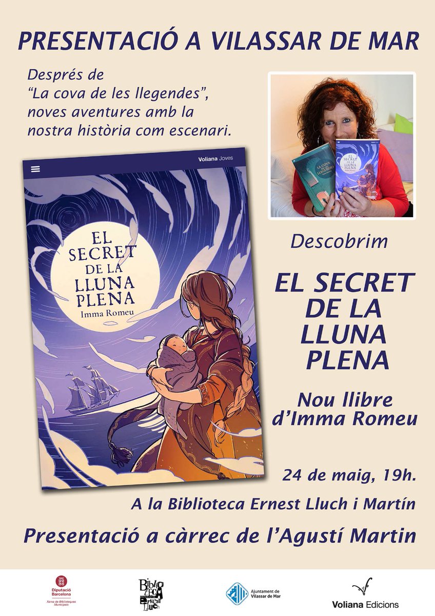 El nou llibre de l'Imma Romeu!  El primer ens va agradar tant! revistamirades.cat/2022/03/05/imm… quines gans de tenir-lo ja entre les mans!