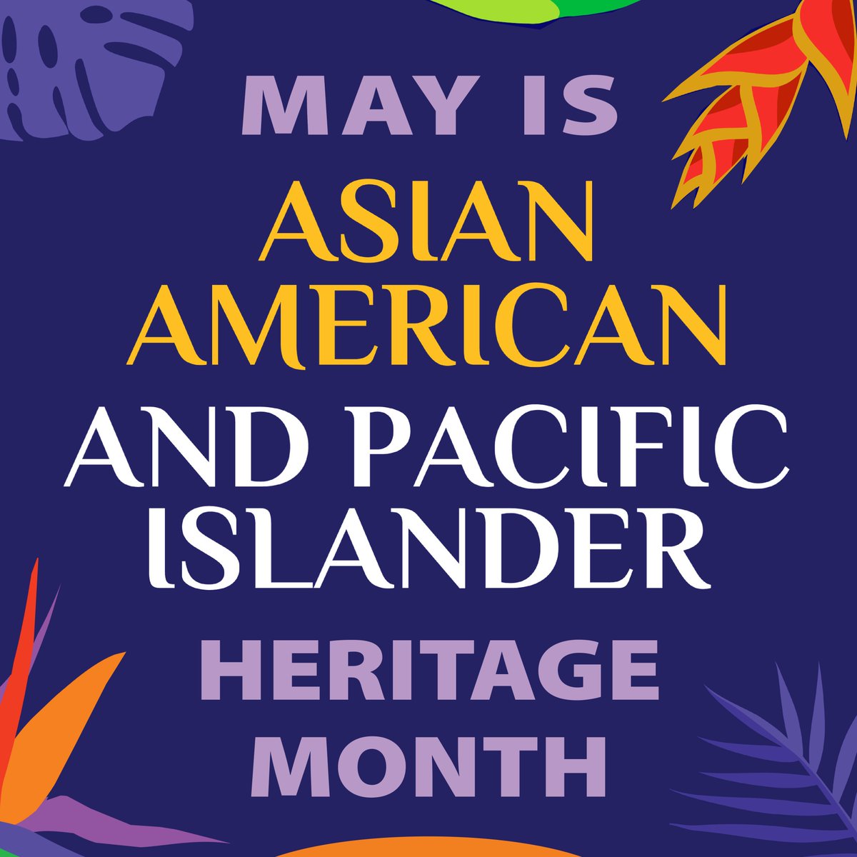 May is Asian American and Pacific Islander Heritage Month! 🌺🌎 Visit asianpacificheritage.gov for to learn more from the Smithsonian Institution, National Parks Service and more