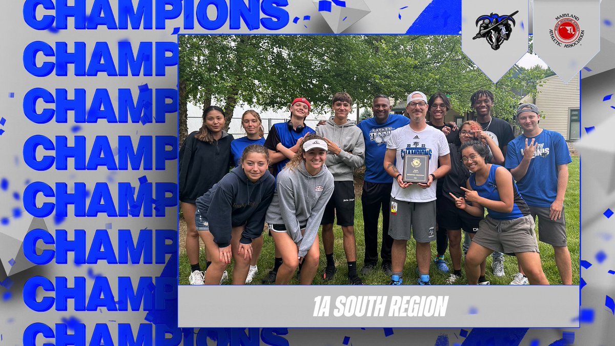 For the first time in school history, our Tennis team won the team regional championship. Congratulations players, parents and coaches!