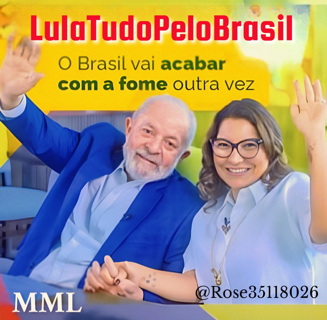 @rodolfo_claudia Mt agradecida querida @rodolfo_claudia Por se juntar a toda Militância Lulista👏👏 É hora de união e ajudar quem está precisando! #LulaTudoPeloBrasil