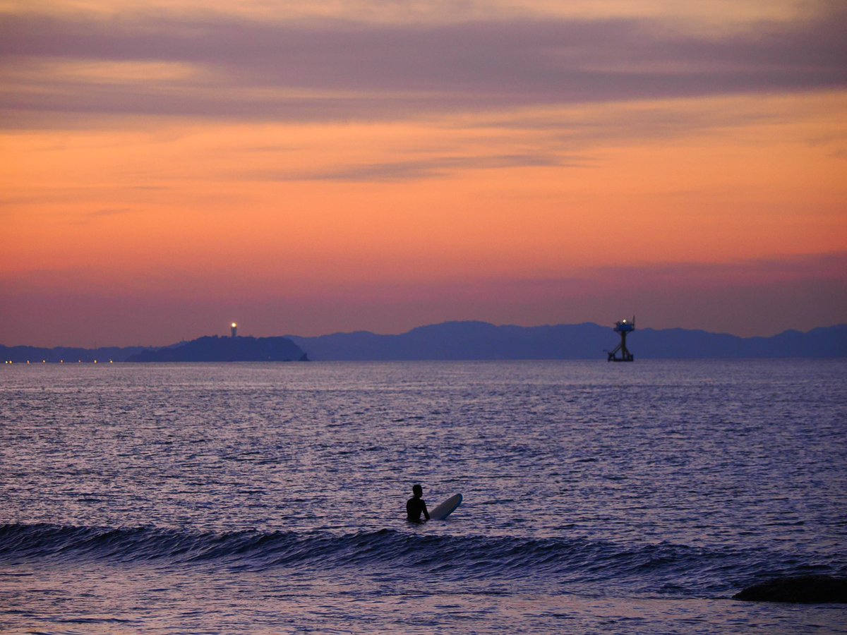 おはようございます
本日の大磯海岸からの朝日
#朝日
#神奈川 
#湘南 
#大磯
Date:2024.05.18