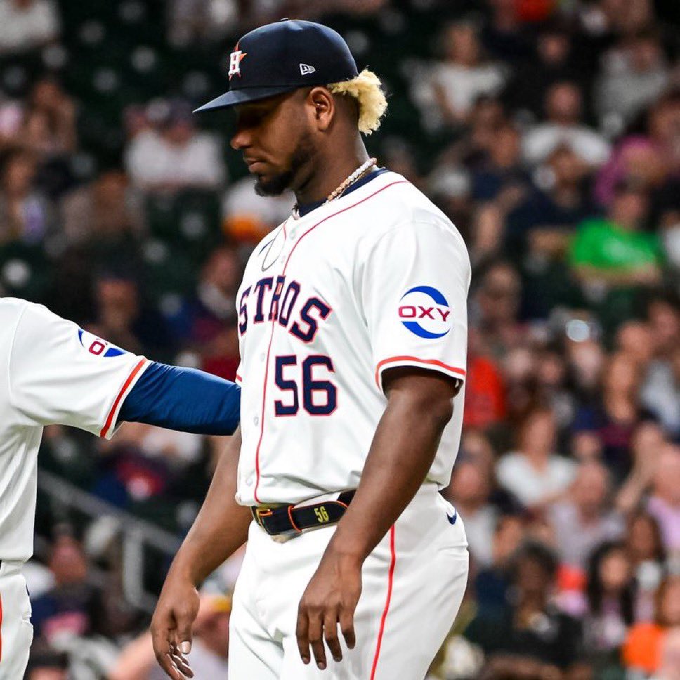 BenVerlander's tweet photo. Ronel Blanco was EJECTED after a substance was deemed “too sticky” on his glove.

What do you think? Should he have been ejected?

He asked the umpires to check his pitching hand and they wouldn’t do it. 

He was never asked to wash his hands. Or change his glove. He was simply ejected and suspended on the spot. 

Personally I believe it’s an embarrassment he was ejected. 

Sure, people think it’s hilarious to say “The Astros are at it again 🤡”… But really this is a situation that needs to be fixed. 

Great (heated) convo about it here: https://t.co/avI2seL4YX