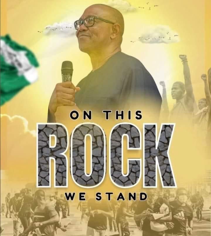 IF YOU HAVE DETERMINED TO BE OBIDIENT LIKE ME TILL PETER OBI RESIGNS FROM POLITICS, KINDLY RETWEET MASSIVELY! On this solid rock I stand, all other ground is sinking sand! God bless the day we all decided to be Obidient!