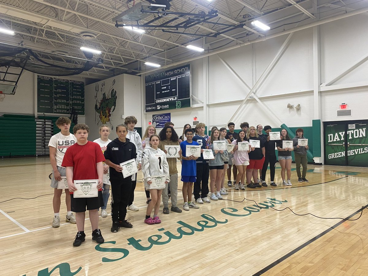 Congratulations to our Greendevils who earned an academic award this year.  We are so proud! Keep Growing! ⭐️⭐️⭐️⭐️⭐️💪💚 <a href="/DaytonHSKy/">Dayton HS</a> <a href="/DHS_Dayton_Ky/">dayton high school</a>
