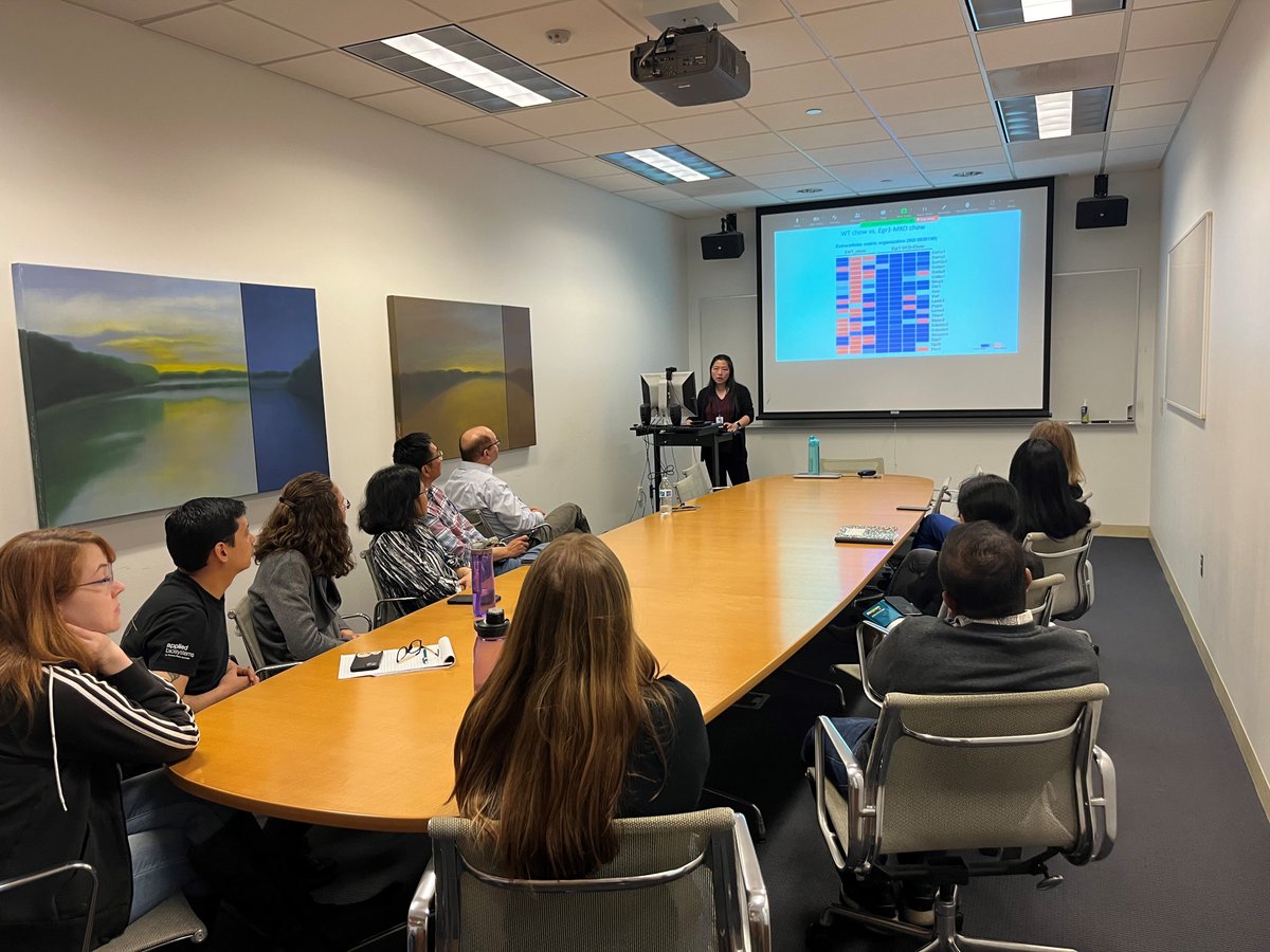 Another successful #ResearchProgressTalk! Lead by the wonderful Dr. Lisa Zhang. These talks really help bring our researchers and scientists together.