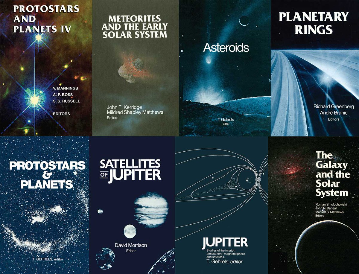 The University of Arizona Press is offering a new collection on their open access platform Open Arizona, featuring 14 works from The University of Arizona Space Science Series, including Asteroids, Jupiter, Meteorites and the Early Solar System, and more. ow.ly/bS4P50RHnMS