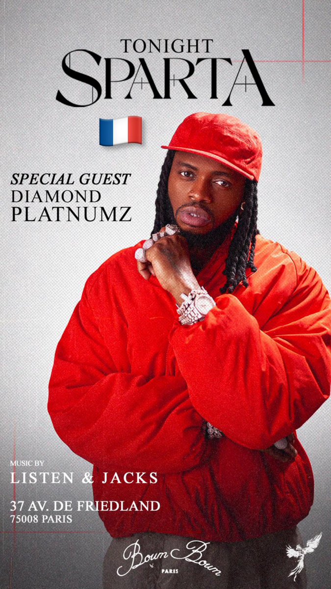 PARIS!!! FRANCE!!!🇫🇷 YES! I am a Special Guest at @boumboum_club  @spartaparis Tonight!!!! What a surprise‼️ come let’s party and say  Çomment Çava to each other!!!🪼🥶🪐🦇🇫🇷🇫🇷