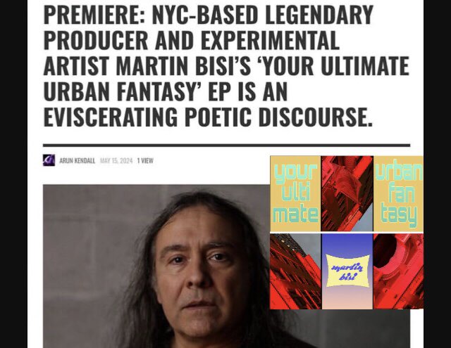 Big interview with me on the release of my new record, Your Ultimate Urban Fantasy - read it here: backseatmafia.com/premiere-nyc-b…