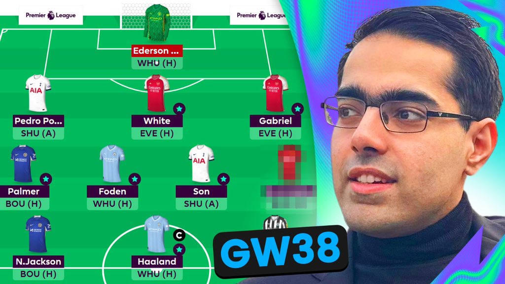 GW38 Team Selection video now live! 🎥 BUMPER EPISODE! 😬 My GW38 team & transfers 🍿 How to catch your rivals 🔥 GW38 Preview youtu.be/6ivDPHXtPWA?si…