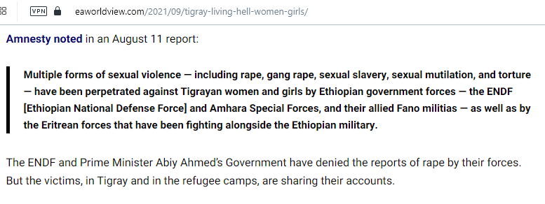 We urge the Canadian gov't& the IC to form an independent investigative team headed by the @UN in order to preserve the evidence & bring charges against the perpetrators.
#Justice4TigraysWomenAndGirls
@HonAhmedHussen @CanadaFP @JosepBorrellF @SenateForeign @StateDept @segar_21