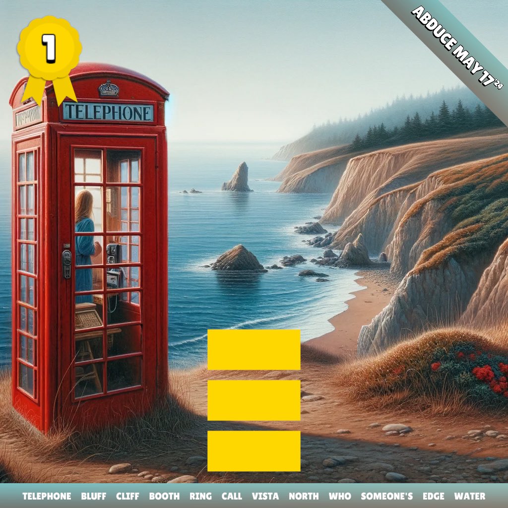 abducegame's tweet image. Phone booth #TheDailyAbduce May 17 ‘24 #FriYeah