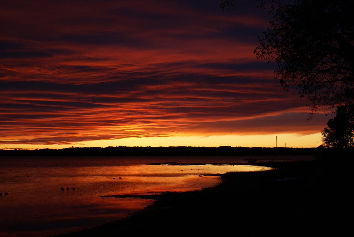 Share a photo from the past. Ottawa River sunset, 2013