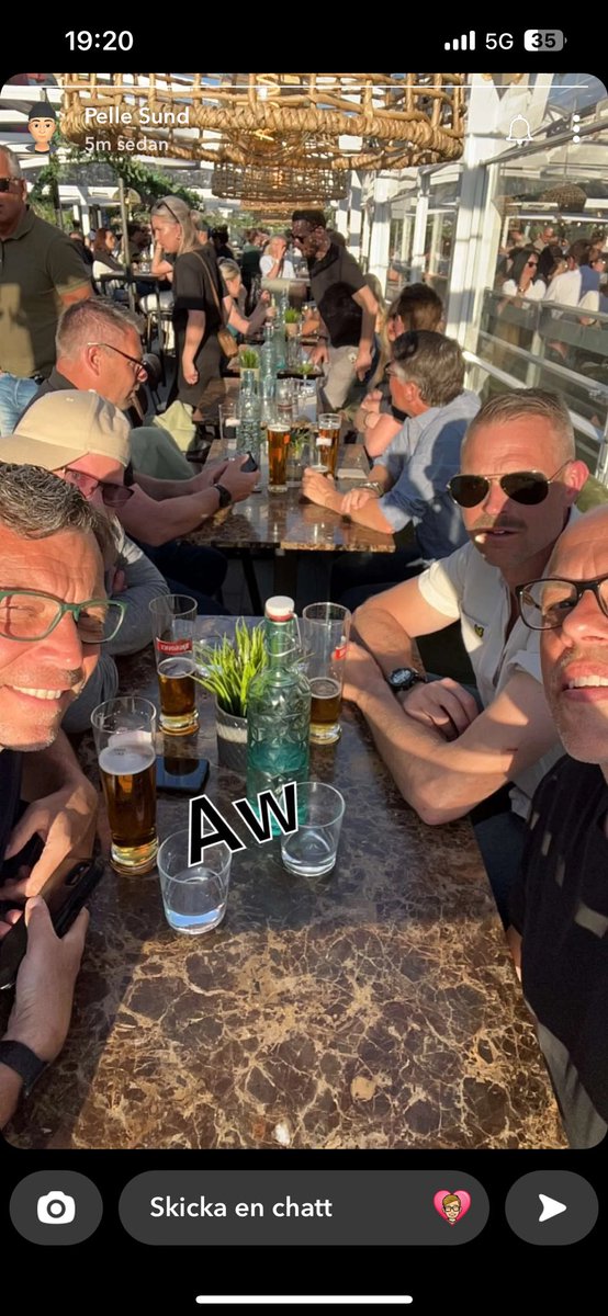 En trevlig kväll i Örebro med barndomskamrater #sarin