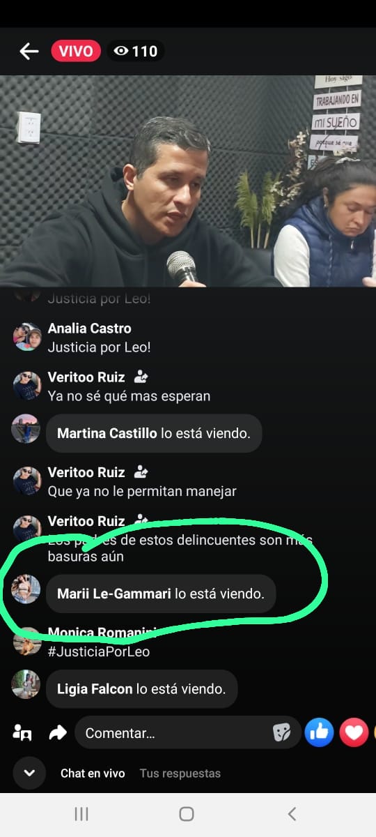 Como les da la cara para ver el dolor de la familia y SEGUIR MINTIENDO???
Y NI SI QUIERA TENER EL VALOR DE ARREPENTIRSE Y DECIR LA VERDAD?
MENTIROSOS Y SINIESTROS!!!!
#JUSTICIAPORLEO