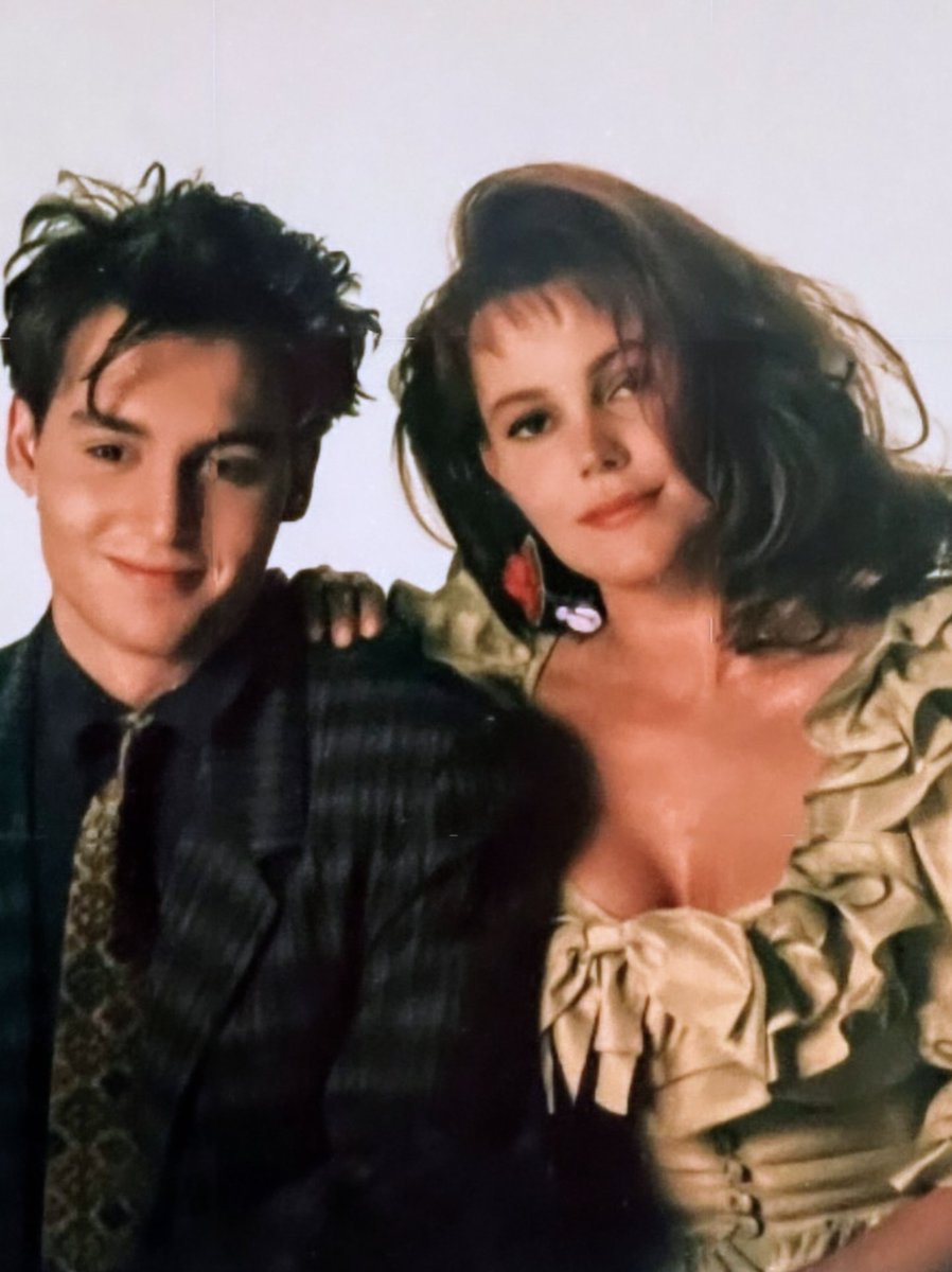 #FlashbackFriday, 1988: A Polaroid found by my friend Jeannine, featuring a photo session with Captain Jack Sparrow for In Fashion magazine's cover. Happy Friday! #johnnydepp