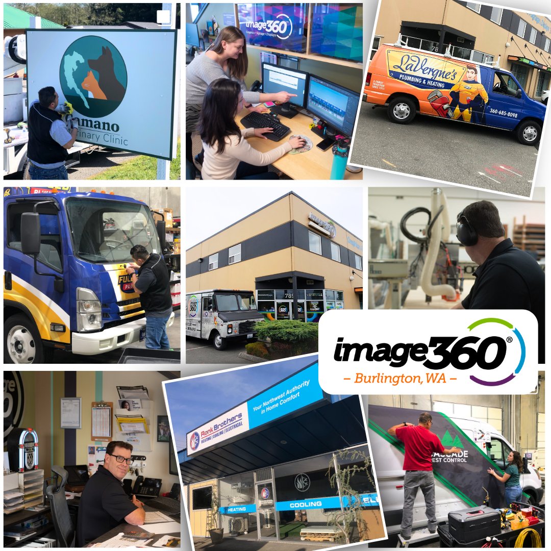 Ready to elevate your brand? At Image360 - Burlington WA, we offer a full range of services to make your business stand out! 

Let's create something amazing together!

burlingtonwa.image360.com

#signs #skagitvalley #skagit #whatcom #snohomish #veteranowned #womanled #image360bwa