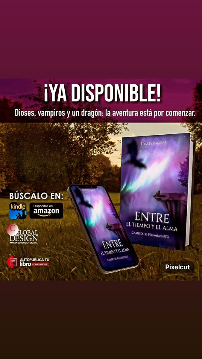 ¡Ya salió  a la venta mi libro! Entre el tiempo y el alma: Cambio de Pensamiento!

Este es el primer libro de una gran saga. 

¡Que emoción!