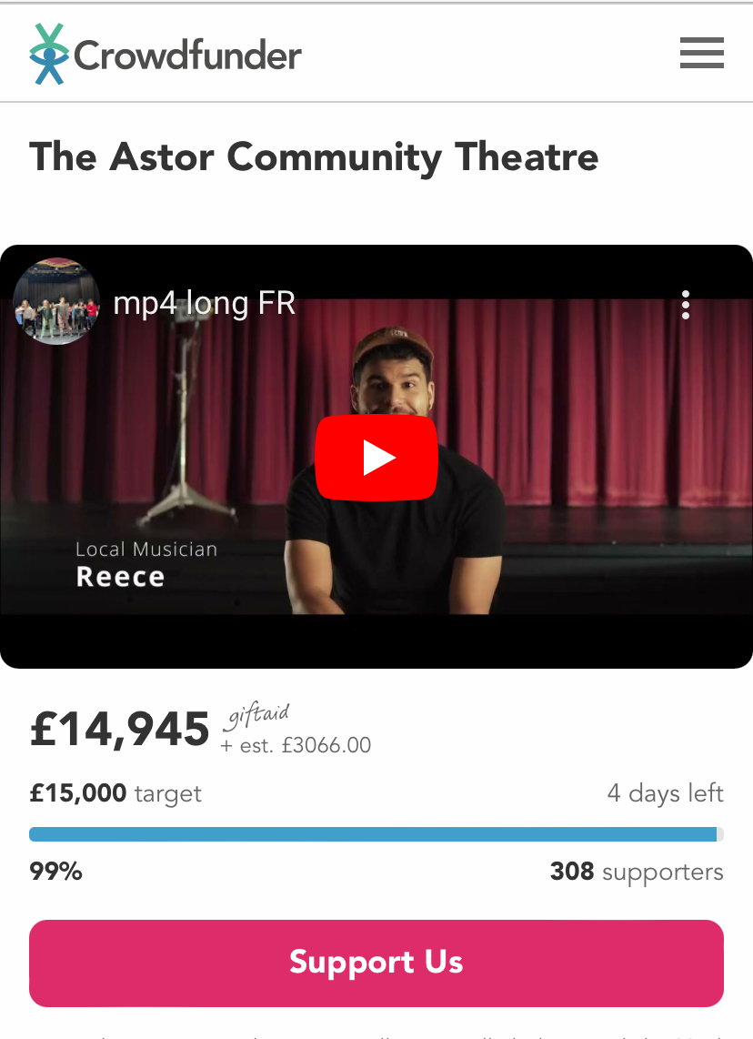 We are just £55 off target.
Will you help us reach it?
👉 crowdfunder.co.uk/p/the-astor-co…