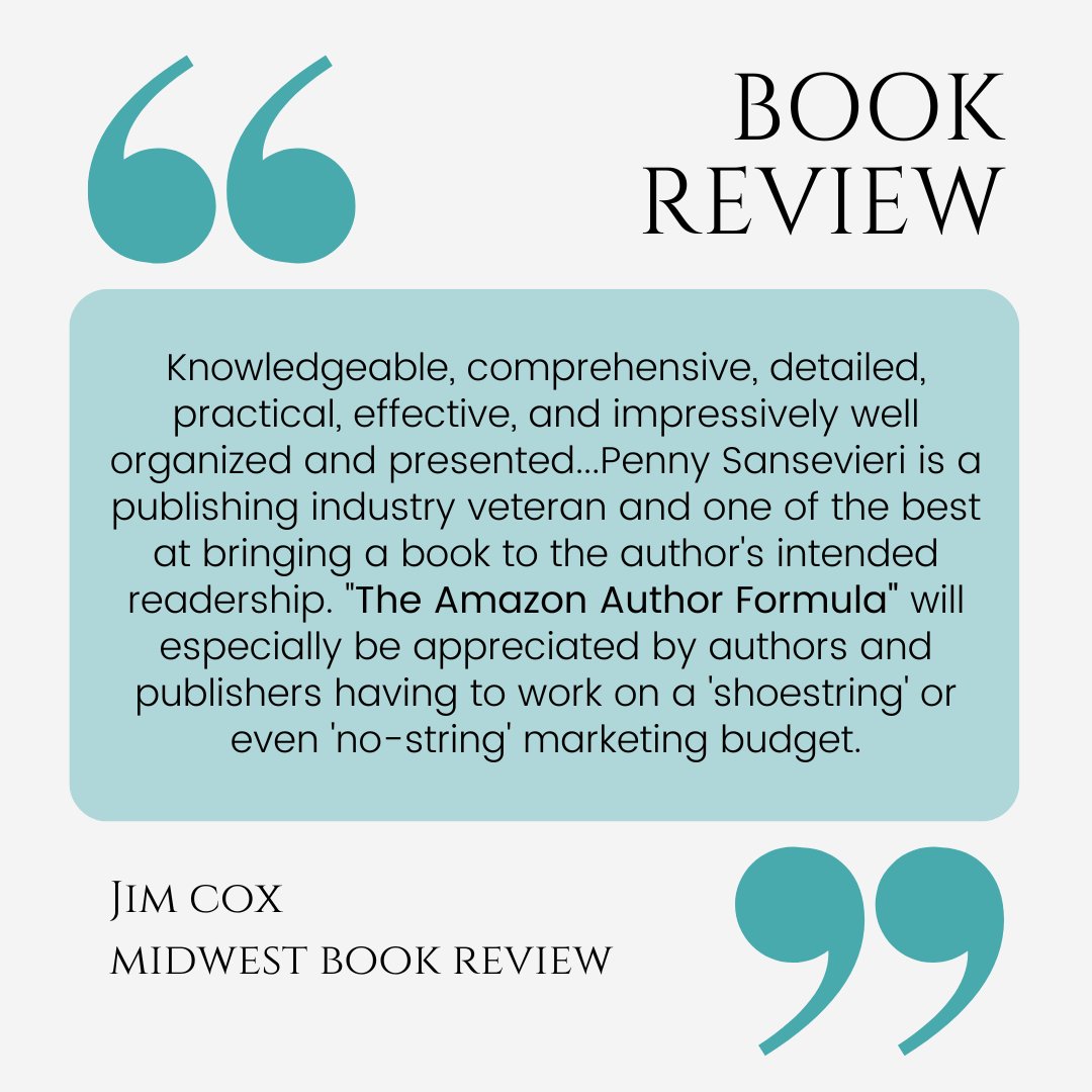 I have always had the utmost respect for Jim and what he contributes to the publishing industry, I'm positively glowing. a.co/d/cobxCxr

#iykyk #bookrecommendations #bookreview #selfpublishing #indieauthor #bookmarketing