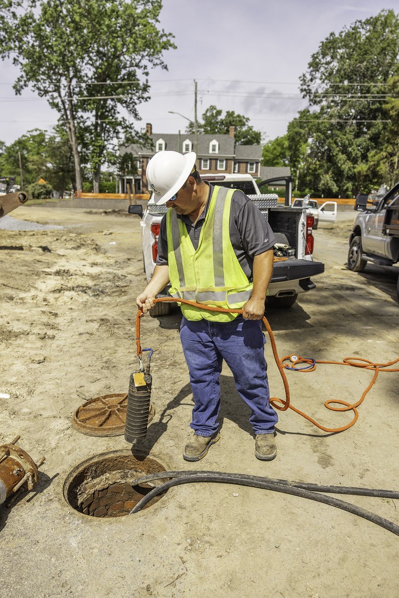 We wrap up #InfrastructureWeek by spotlighting the unsung heroes of water/sewer distribution projects - our Construction Inspectors!  We’ve been following Brandon, Robin & Spencer the past two weeks…