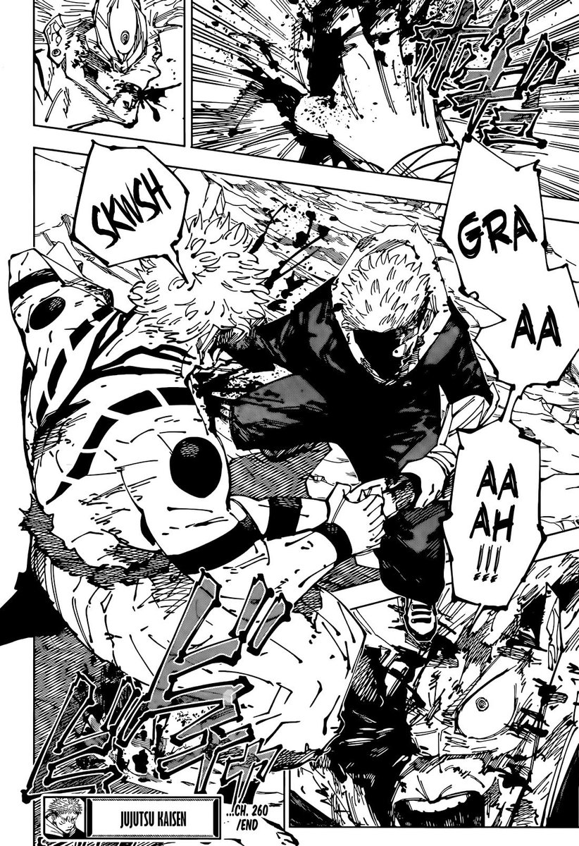 Yuji and Todo working together is always so fun. The choreography of their fights and the mindgames they pull always make them a joy to read