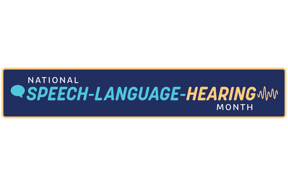 May is National Speech-Language-Hearing Month, and today is #SpeechPathologistDay! The work that speech pathologists do cannot be understated. Thank you for all you do to support our children! @ASHAWeb