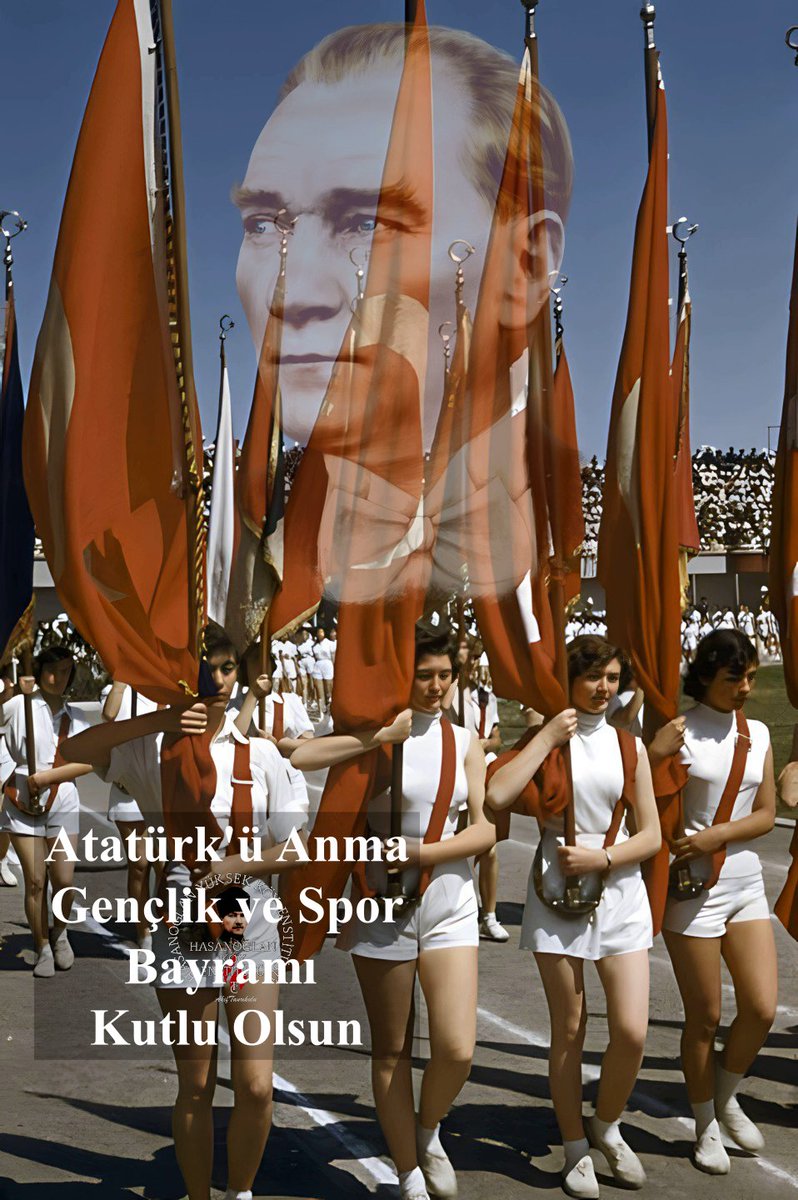 Ulu Önder Gazi Mustafa Kemal Atatürk'e Saygı, Sevgi, Minnet ve Özlemle; Millî değerlerin ışığında Türk istiklalini ve Türk Cumhuriyeti’ni sonsuza dek koruma görevi emanet edilen Türk gençliğinin “19 Mayıs Atatürk’ü Anma, Gençlik ve Spor Bayramı” kutlu olsun!
Yıl: 1955
Yer: Ankara