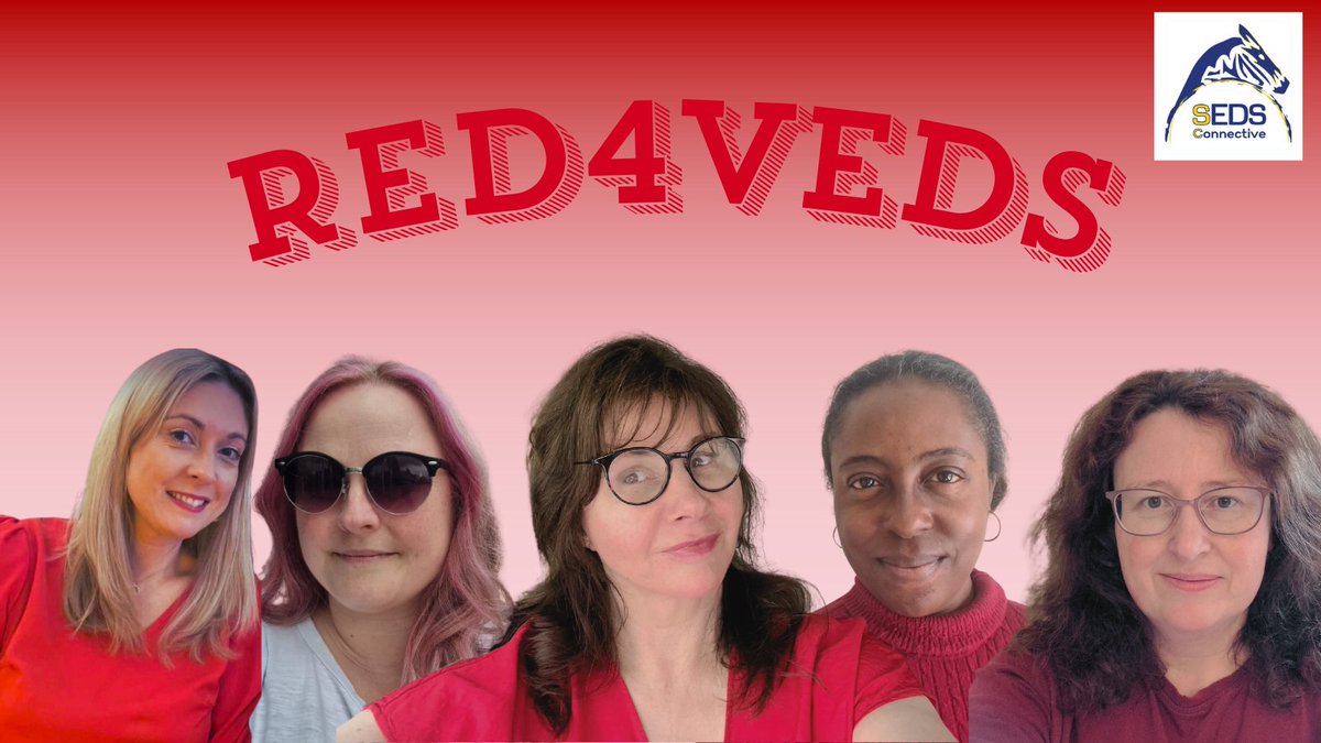 #vEDS Some of Team SEDSConnective go red to support those with vascular EDS,  a very rare type of Ehlers-Danlos syndrome  #RED4vEDS