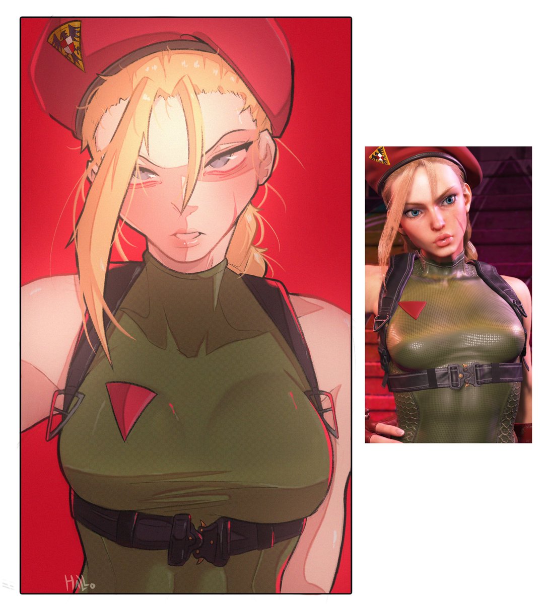 SF6 Cammy Fanart 🇬🇧 #streetfighter #cammy