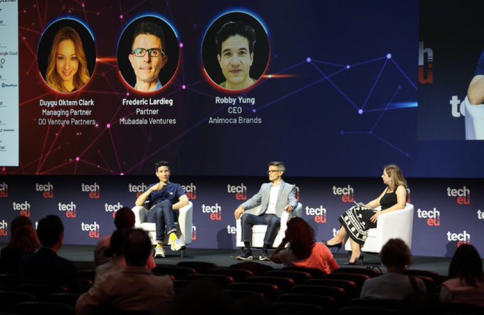 Fred Lardieg (@fredlardieg) on Twitter photo What a pleasure to share the stage with Duygu Oktem Clark (<a href="/DuyguOClark/">Duygu Oktem Clark</a>) and Robby Yung (<a href="/viewfromhk/">Robby Yung ⦿⦿⦿</a>) to talk about the latest Web3 trrends #techeusummit24 What a pleasure to share the stage with Duygu Oktem Clark (<a href="/DuyguOClark/">Duygu Oktem Clark</a>) and Robby Yung (<a href="/viewfromhk/">Robby Yung ⦿⦿⦿</a>) to talk about the latest Web3 trrends #techeusummit24